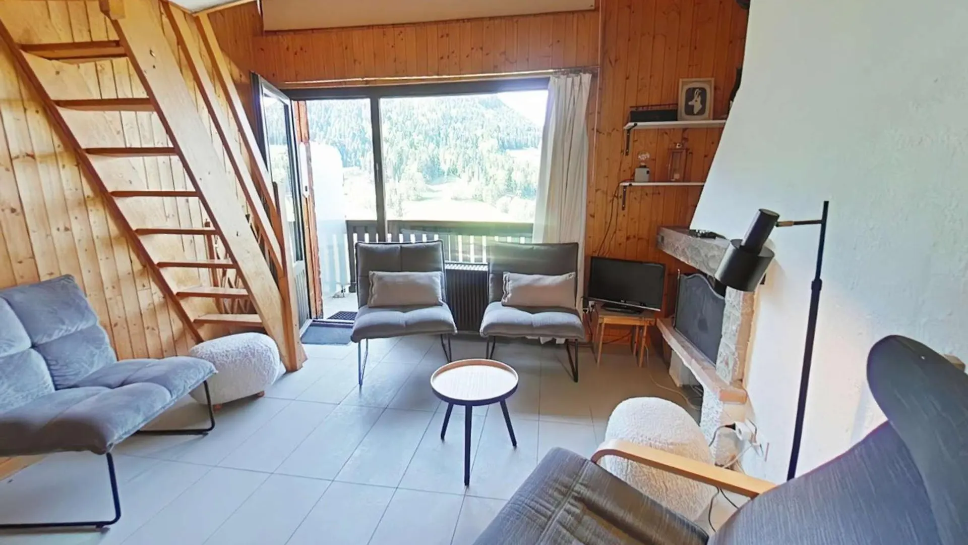 Appartement Cosy Avec Cheminee Et Balcon, 6 Couchages, Le Grand-Bornand - Fr-1-241-63